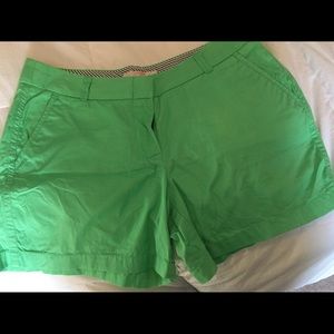 2/$12 J.Crew green woman’s shirts EUC size 8